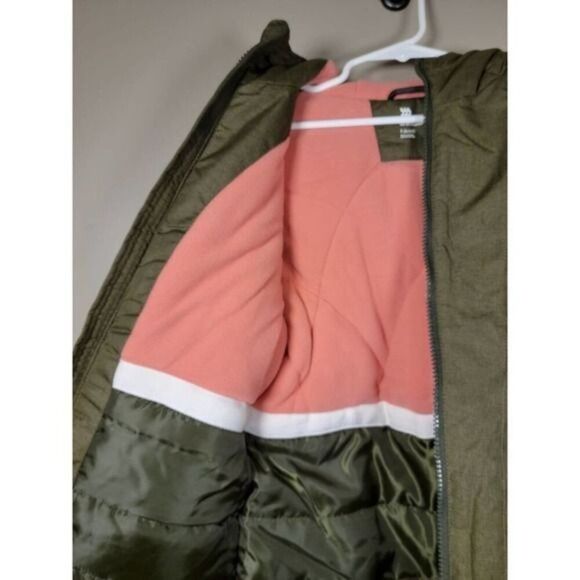 All in Motion Girls' Softshell Olive Jacket Sz M - Picture 4 of 10